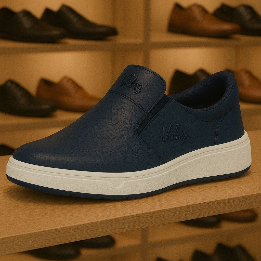 MOCASIN - VLZ CUERO GENIUNO PARA HOMBRES